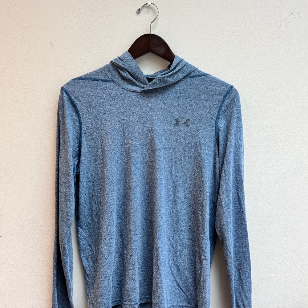 Under Armour Heathered Blue Hoodie sz Small